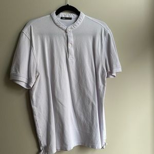 Zara men’s large mock polo shirt